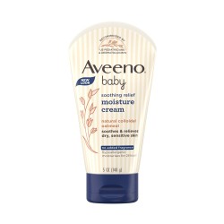 【超市采购(包装以实物为准)】Aveeno Baby Cream Soothing Moisture 艾维诺 天然燕麦婴儿舒缓保湿霜 140g 【超市采购(包装以实物为准)】Aveeno Baby Cream Soothing Moisture 艾维诺 天然燕麦婴儿舒缓保湿霜 140g